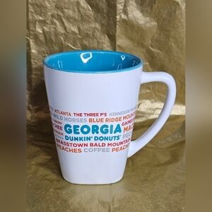 Dunkin' Donuts 2017 Destinations Georgia Coffee Mug Cup Savannah Tybee Atlanta